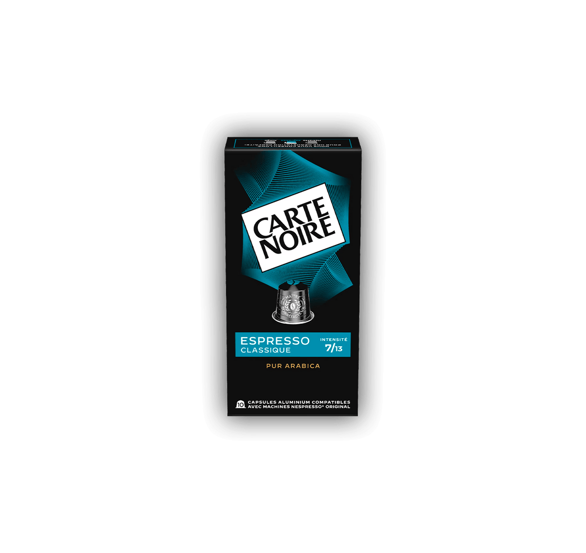 Carte Noire Espresso Classique – Intensité 7 – 30 capsules compatibles Nespresso®