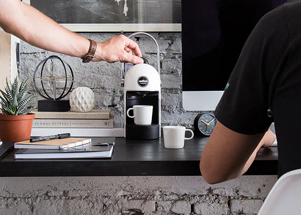 Machine à capsules LAVAZZA A Modo Mio Jolie evo Blanche - LAVAZZA