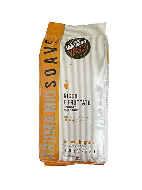 1 kg - Café en grain - Aroma Mio Soave - CAFFÈ VERGNANO