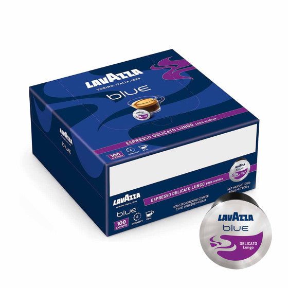 100 Capsules BLUE DELICATO - LAVAZZA
