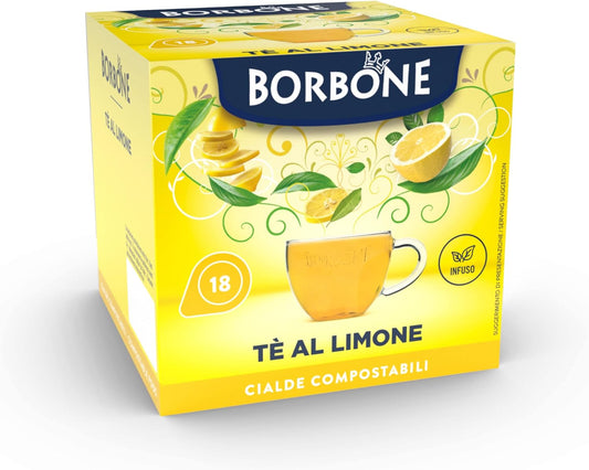 18 dosettes Thé au Citron - Système ESE - Caffé Borbone