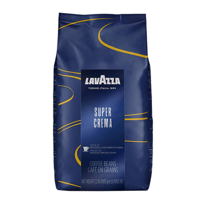 1 kg Café en grain Super Crema - LAVAZZA