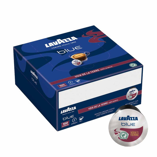 100 Capsules BLUE VOIX DE LA TERRE  - LAVAZZA